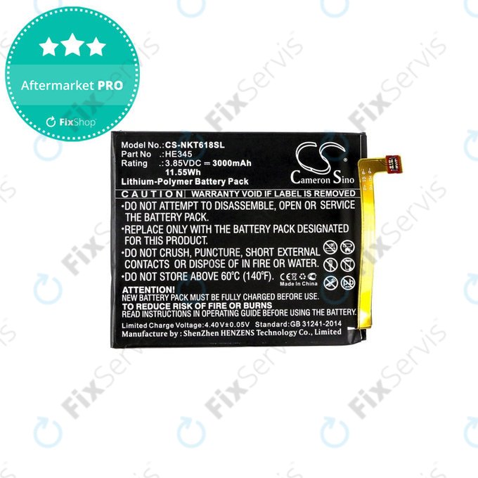Nokia 6.1 - Batéria HE345 3000mAh HQ