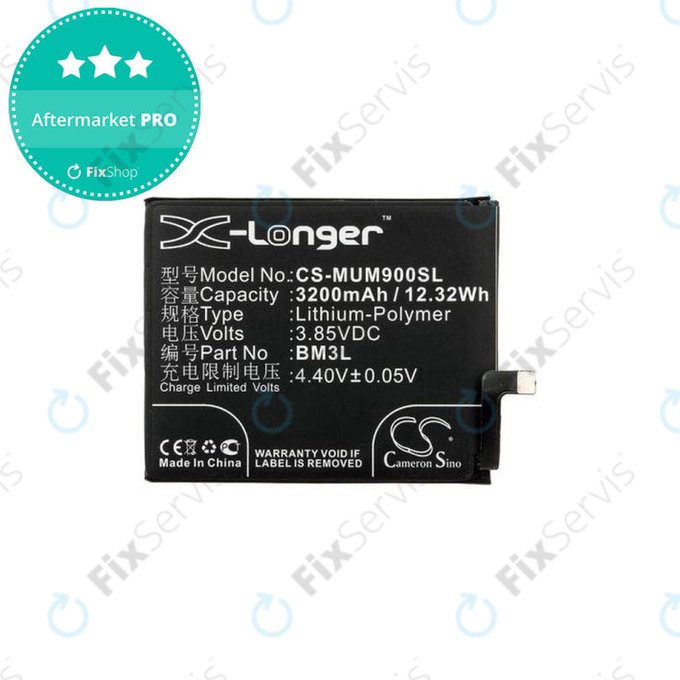 Xiaomi Mi 9 - Batéria BM3L 3200mAh HQ