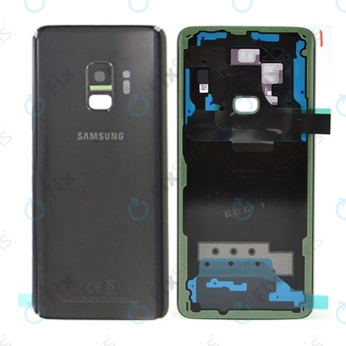 Samsung Galaxy S9 G960F - Batériový Kryt (Midnight Black) - GH82-15865A Genuine Service Pack