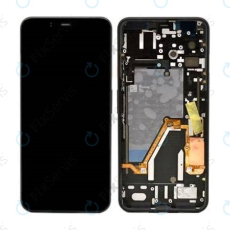 Google Pixel 4 XL  - LCD displej + Dotykové sklo + Rám (Oh So Orange) - 20GC20W0014