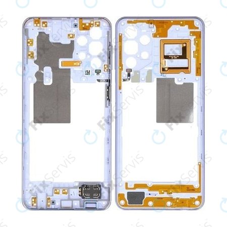 Samsung Galaxy A32 5G A326B - Stredný Rám (Awesome Violet) - GH97-25939D Genuine Service Pack