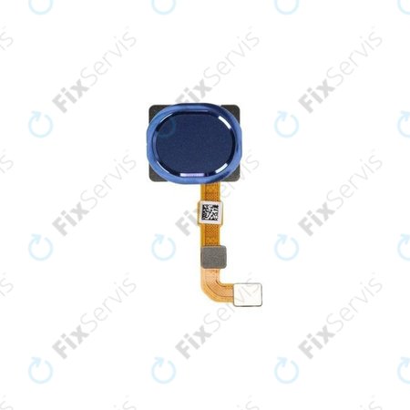 Samsung Galaxy A20s A207F - Senzor Odtlačku Prsta + Flex Kábel (Blue) - GH81-17809A Genuine Service Pack