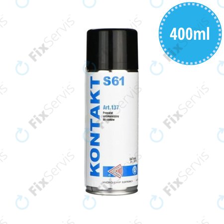 Kontakt S61 - Antikorózny Čistiaci Sprej na Kontakty - 400ml