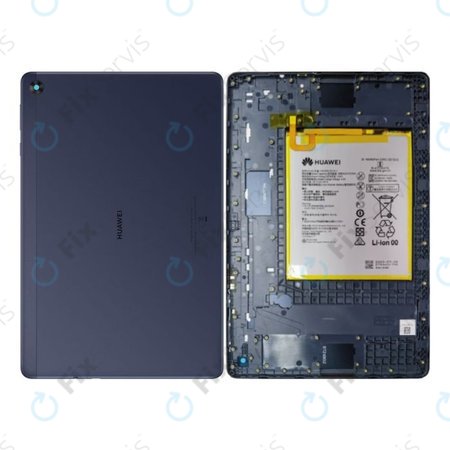 Huawei MatePad T10 WiFi - Batériový Kryt + Batéria (Deepsea Blue) - 02353XFM