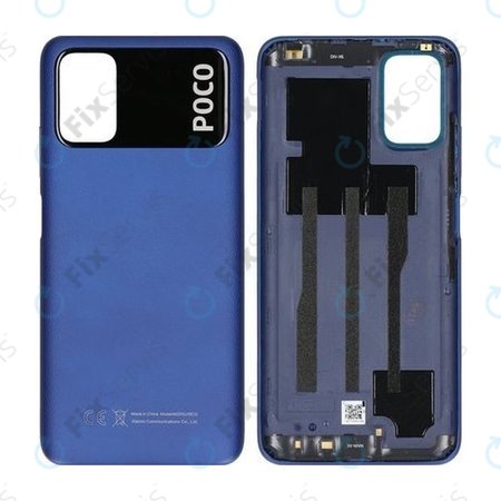 Xiaomi Poco M3 - Batériový Kryt (Cool Blue) - 55050000Q79X Genuine Service Pack