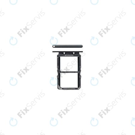 Huawei Honor View 20 - SIM Slot (Midnight Black) - 51661MJU Genuine Service Pack