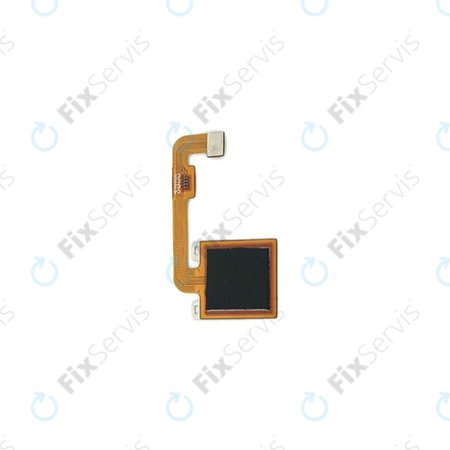 Xiaomi Redmi Note 4X - Senzor Odtlačku Prsta + Flex Kábel (Matte Black)
