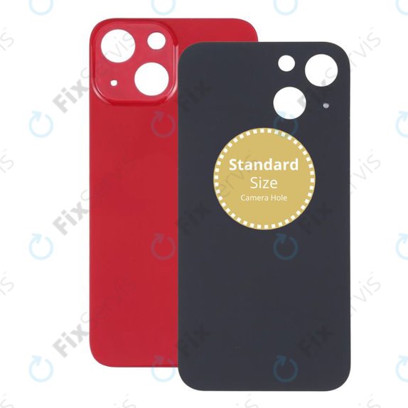 Apple iPhone 13 Mini - Sklo Zadného Housingu (Red)