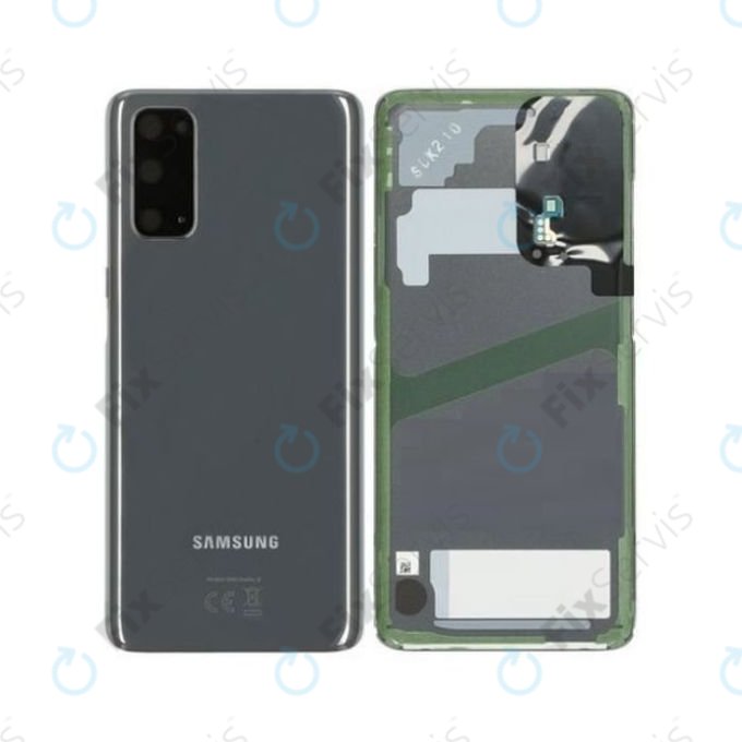 Samsung Galaxy S20 G980F - Batériový Kryt (Cosmic Grey) - GH82-22068A, GH82-21576A Genuine Service Pack