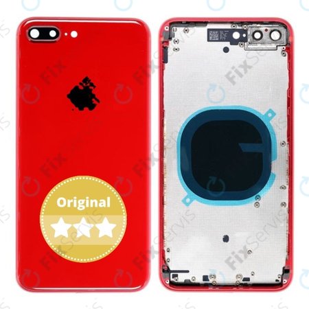 Apple iPhone 8 Plus - Zadný Housing (Red) Original