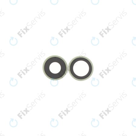 Apple iPhone 17 - Sklíčko Zadnej Kamery s Rámom (Sage) - 2ks