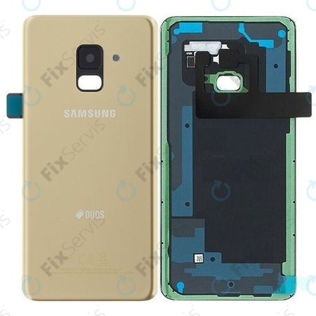 Samsung Galaxy A8 A530F (2018) - Batériový Kryt (Gold) - GH82-15557C Genuine Service Pack