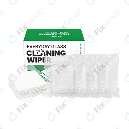 Bezprašné čistiace utierky na sklo, 2UUL CL05, 4x100ks/balenie