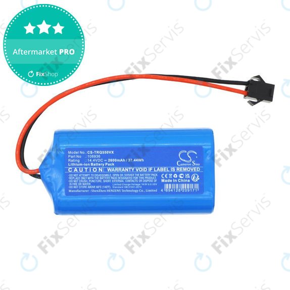 Batéria pre Tesla Robostar IQ550, 2600mAh, Li-Ion, 14.4V, 106936, HQ