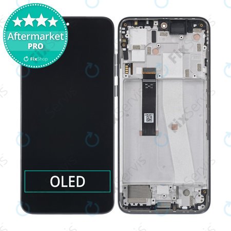 Motorola Edge 30 Neo - LCD Displej + Dotykové Sklo + Rám (Black Onyx) OLED