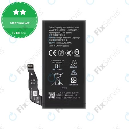 Google Pixel 8a - Batéria GO7DF 4492mAh