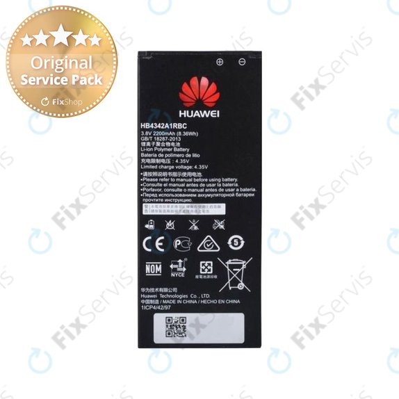 Huawei Y5II 4G CUN-L21, Y6, Y6 II Compact LYO-L21 - Batéria HB4342A1RBC 2200mAh - 24022156, 24021834 Genuine Service Pack