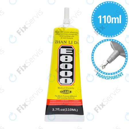 Adhesive Lepidlo E8000 - 110ml (Transparentná)
