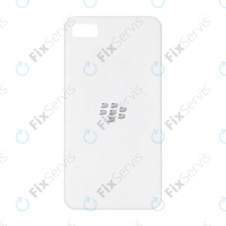Blackberry Z10 - Zadný kryt - biela