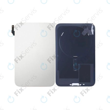 Sklo zadného housingu s MagSafe pre iPhone 17 Pro Max, Silver, Refurbished