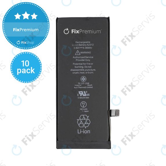 Apple iPhone SE (2nd Gen 2020) - Batéria 1821mAh FixPremium (10 Pack)