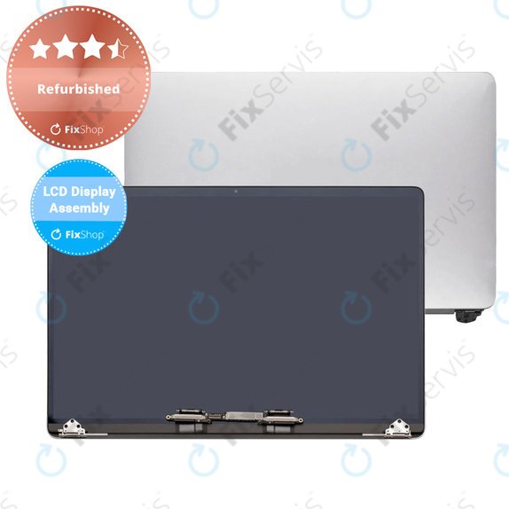 Apple MacBook Pro 16" A2141 (2019) - LCD Displej + Predné Sklo + Kryt (Silver) Refurbished