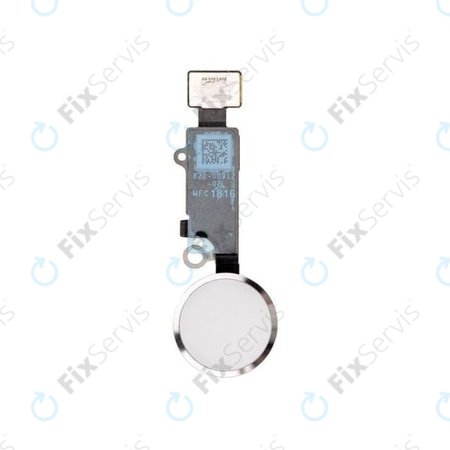 Apple iPhone 7 - Tlačidlo Domov + Flex Kábel (Silver)