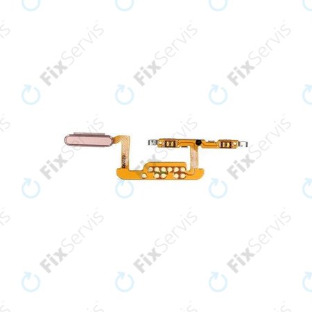 Samsung Galaxy Tab S7 T870, T875, T876B - Senzor Odtlačku Prsta + Flex Kábel (Mystic Bronze) - GH96-13643C Genuine Service Pack