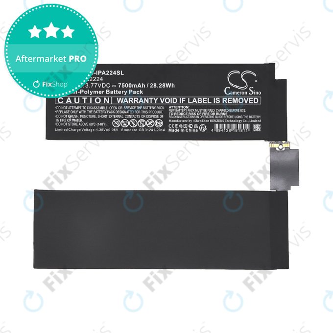 Apple iPad Pro 11.0 (2nd Gen 2020) - Batéria A2224 7500mAh HQ