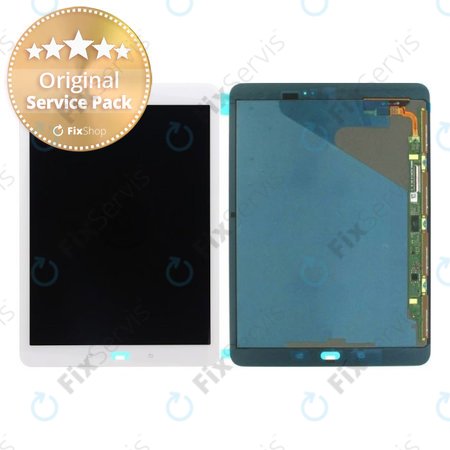 Samsung Galaxy Tab S2 9.7 T819, T813 - LCD Displej + Dotykové Sklo (White) - GH97-18911B Genuine Service Pack