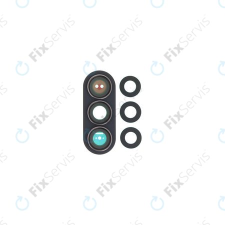 Samsung Galaxy Z Fold 7 F966B - Sklíčko Zadnej Kamery + Rám (Jetblack)