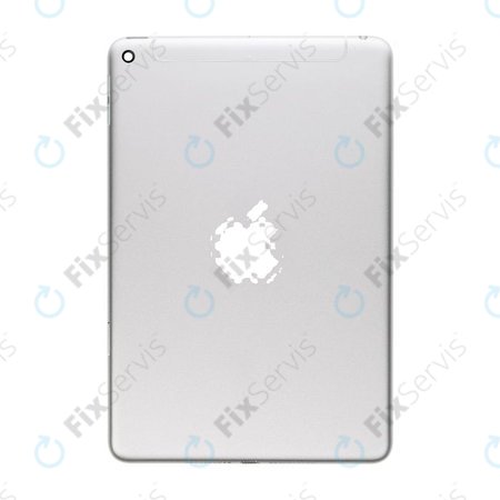 Apple iPad Mini 5 - Zadný Housing 4G Verzia (Silver)