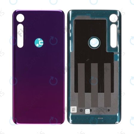 Motorola One Macro - Batériový Kryt (Ultra Violet) - 5S58C15583, 5S58C15393, 5S58C18126 Genuine Service Pack