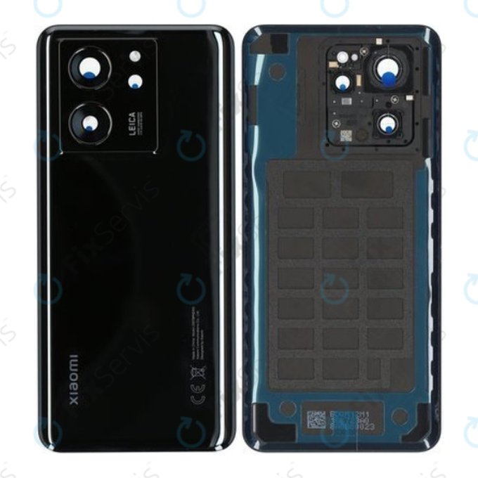 Xiaomi 13T, 13T Pro - Batériový Kryt (Black) - 5600220M1200 Genuine Service Pack