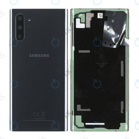 Samsung Galaxy Note 10 - Batériový Kryt (Aura Black) - GH82-20528A Genuine Service Pack
