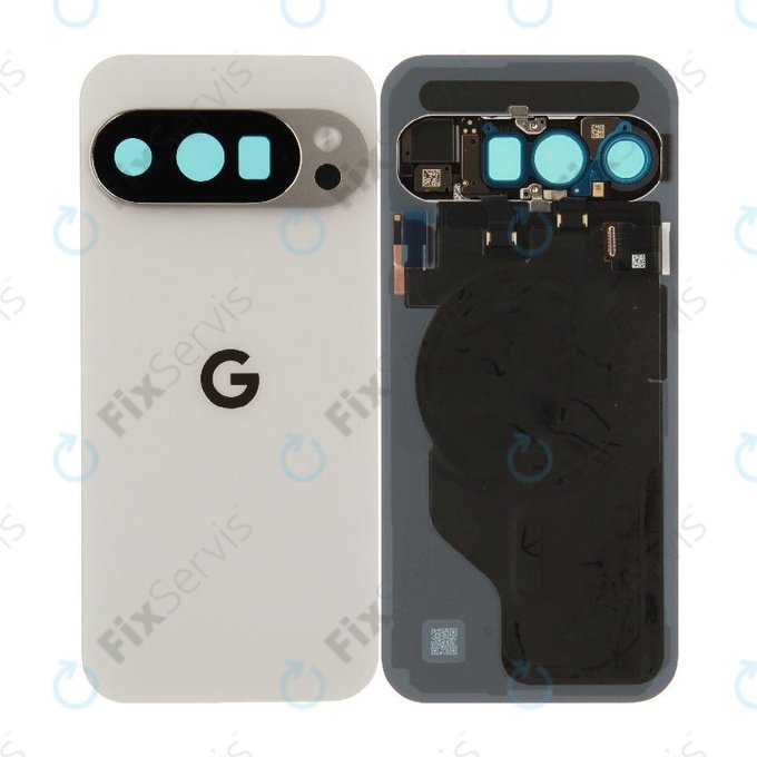 Batériový kryt pre Google Pixel 10 Pro, Porcelain, G949-01420-00, Genuine Service Pack