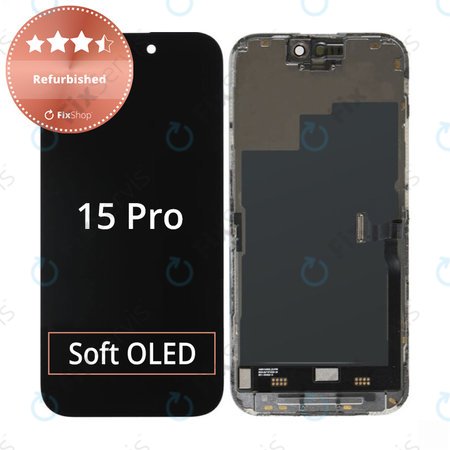 Apple iPhone 15 Pro - LCD Displej + Dotykové Sklo + Rám Refurbished