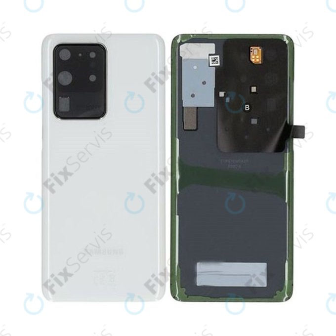 Samsung Galaxy S20 Ultra G988F - Batériový Kryt (Cloud White) - GH82-22217C Genuine Service Pack