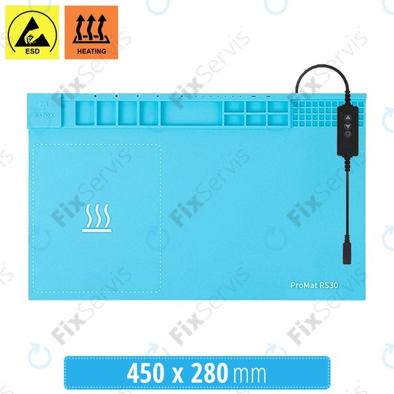 Refox ProMat RS30 - Tepelná Podložka pre Demontáž LCD Displejov - 45 x 28cm