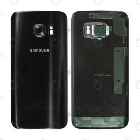 Samsung Galaxy S7 G930F - Batériový Kryt (Black) - GH82-11384A Genuine Service Pack