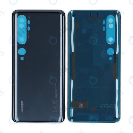 Xiaomi Mi Note 10, Mi Note 10 Pro - Batériový Kryt (Midnight Black) - 55050000391L Genuine Service Pack