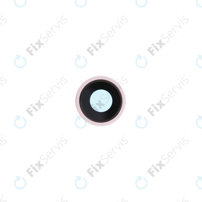 Apple iPhone 15, 15 Plus - Sklíčko Zadnej Kamery s Rámom (Pink)