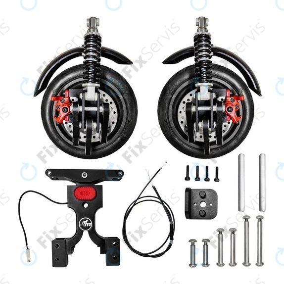 Monorim X3 - Sada Tlmičov s Dvoma Zadnými Kolesami pre Xiaomi Mi Electric Scooter 2 M365, Pro, Pro 2, Mi 3