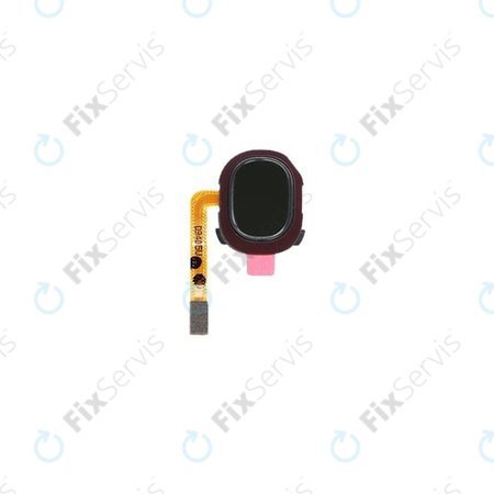 Samsung Galaxy A20e A202F - Senzor Odtlačku Prsta + Flex Kábel (Black) - GH96-12565A Genuine Service Pack