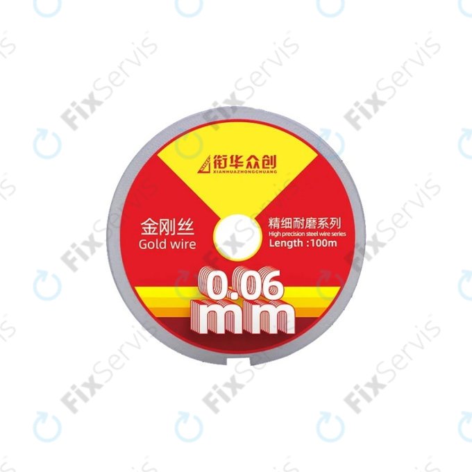 Gold Wire - Drôt na Separovanie LCD Displejov (0.06mm x 100m)