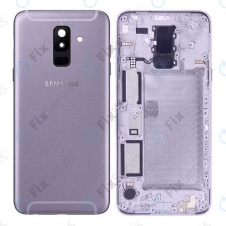Samsung Galaxy A6 Plus A605 (2018) - Batériový Kryt (Levandulová) - GH82-16431B Genuine Service Pack
