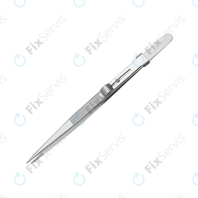 Profesionálna Pinzeta z Nerez Ocele - Rovná Špička (163mm)