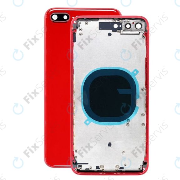 Apple iPhone 8 Plus - Zadný Housing (Red)