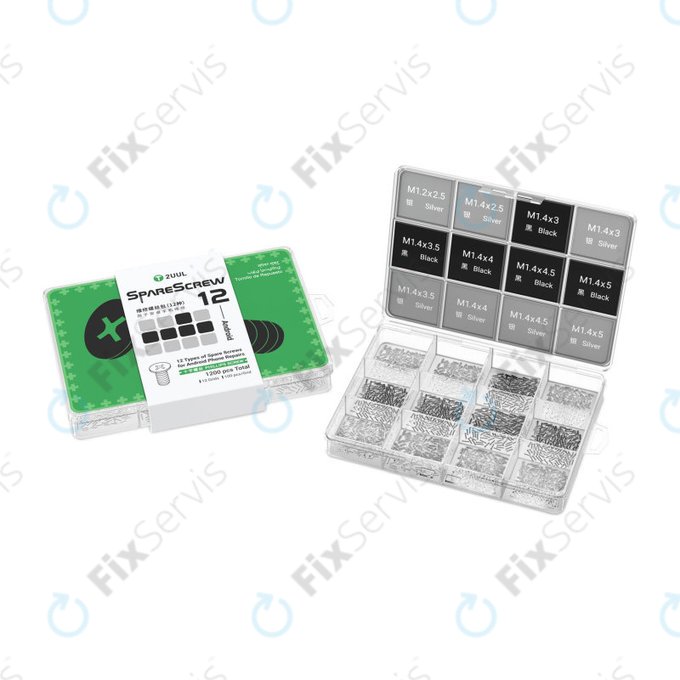 Sada Phillips skrutiek pre Android servisy, 2UUL SC12, 1200ks/balenie