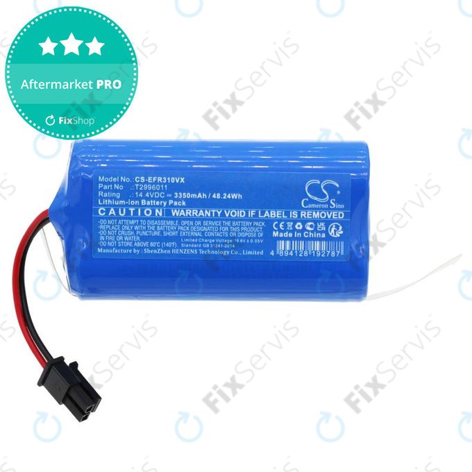 Batéria pre Eufy RoboVac L30 Hybrid+, Concept VR2110, 3350mAh, Li-Ion, 14.4V, T2996011, HQ